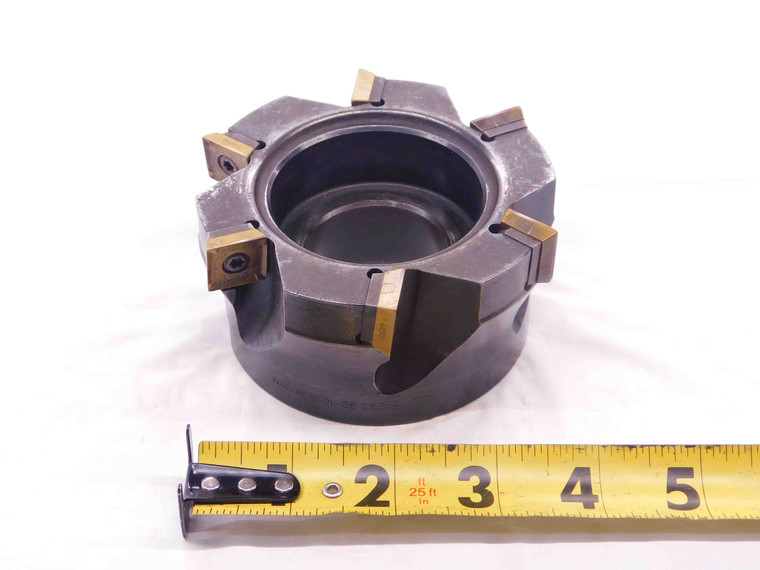 SANDVIK 4" O.D. FACE MILL RA290.90-102R38-15M 1 1/2 PILOT HOLDS 6 INSERTS 4.0 - NS5919AT6
