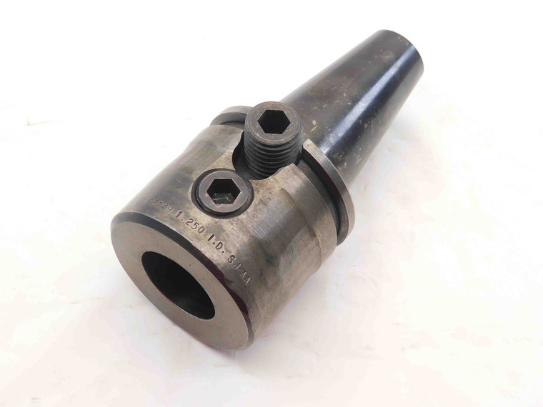 CAT40 SCULLY-JONES 1 1/4 ID SOLID END MILL TOOL HOLDER 1.25 2 1/2 PROJ. 65749 - JG4022CM4