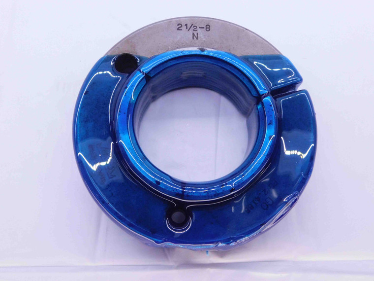 2 1/2 8 N THREAD RING GAGE 2.5 2.50 2.500 2.5000 GO ONLY P.D. = 2.4188 UN 3A - DW40729AX6