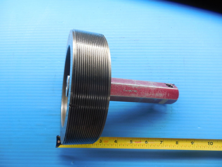 6" 12 UN 3B THREAD PLUG GAGE 6.000 GO ONLY P.D. = 5.9459 MACHINE INSPECTION TOOL