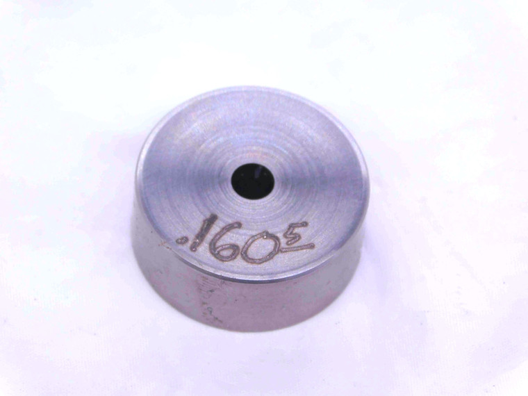.1605 MASTER PLAIN BORE RING GAGE .1563 +.0042 OVERSIZE 5/32 4 mm SETTING CHECK - JJ1219OB6