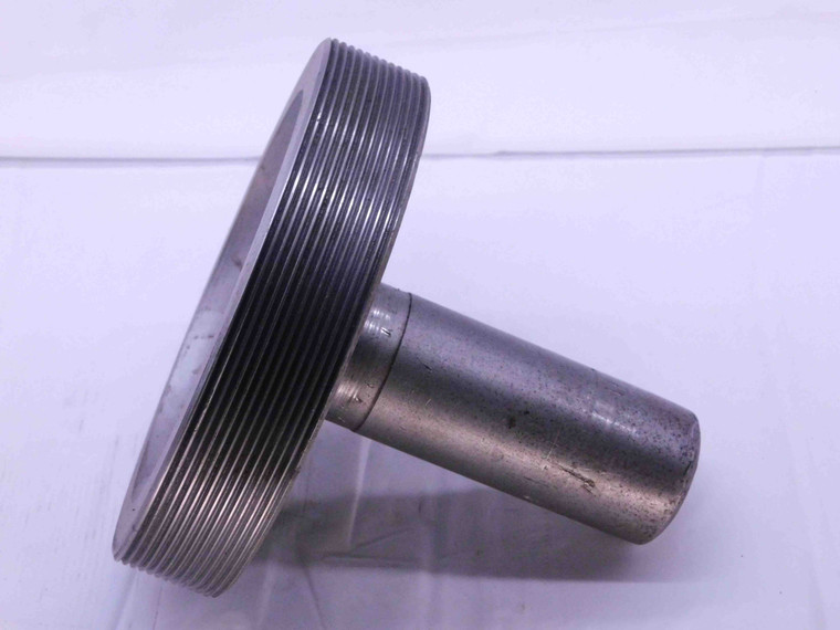 SHOP MADE 5 1/2 12 THREAD PLUG GAGE 5.5 .50 .500 .5000 GO ONLY P.D. = 5.4480 - DW40900CH5