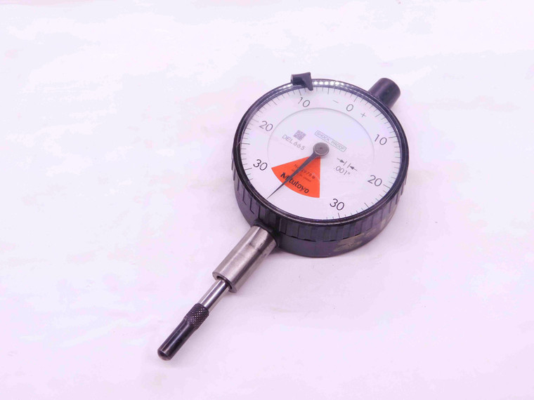 MITUTOYO No.2978 DIAL TEST INDICATOR .06" MAX .001" GRADUATION DEL665 30-0-30 - NS6052CZ5