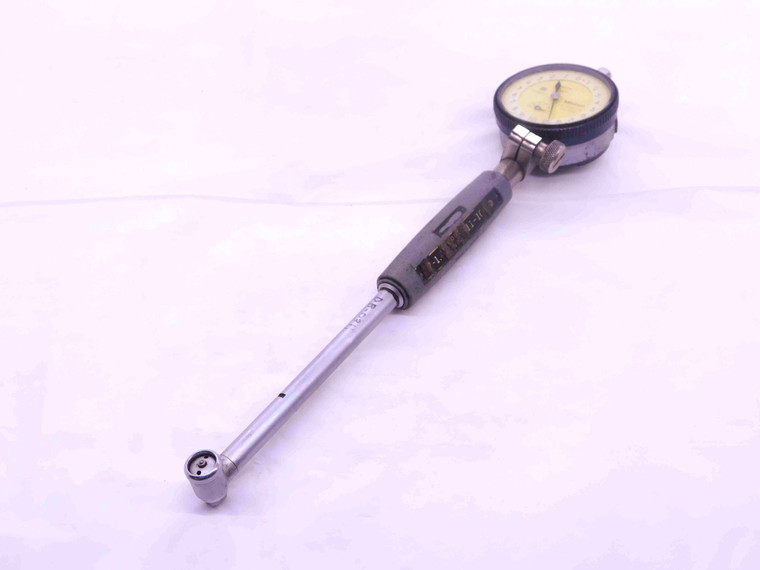 MITUTOYO 511-104 BORE GAGE .7 - 1.4" RANGE WITH No.2109S-11 DIAL INDICATOR - NS6067CZ5