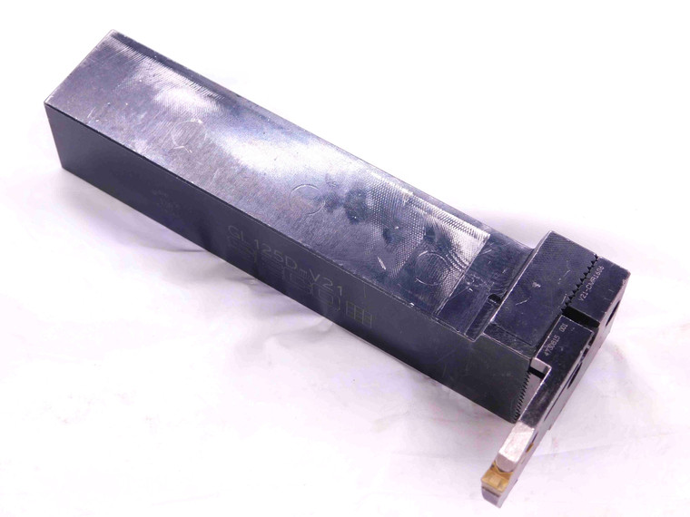 SECO GL125D-V21 LATHE TURNING TOOL HOLDER 1 1/4 SQUARE SHANK 6 1/2 OAL INDEXABLE - JJ1304BU5