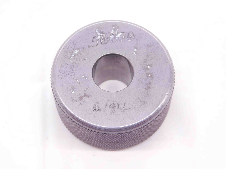 .56278 MASTER PLAIN BORE RING GAGE .5625 +.0003 9/16 14.295 mm INSPECTION CHECK - NS6101CH5