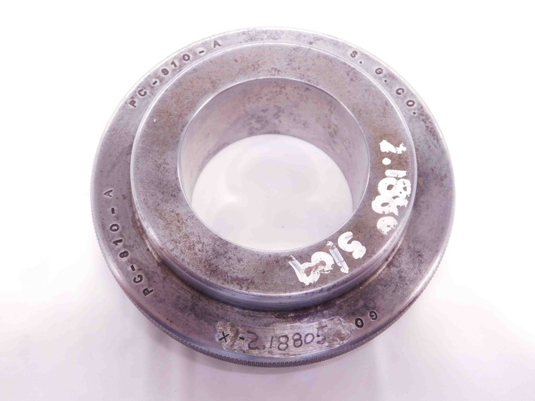 2.18805 CL X MASTER PLAIN BORE RING GAGE 2.1875 +.0006 OVERSIZE 2 3/16 55.576 mm - NS6122CH5