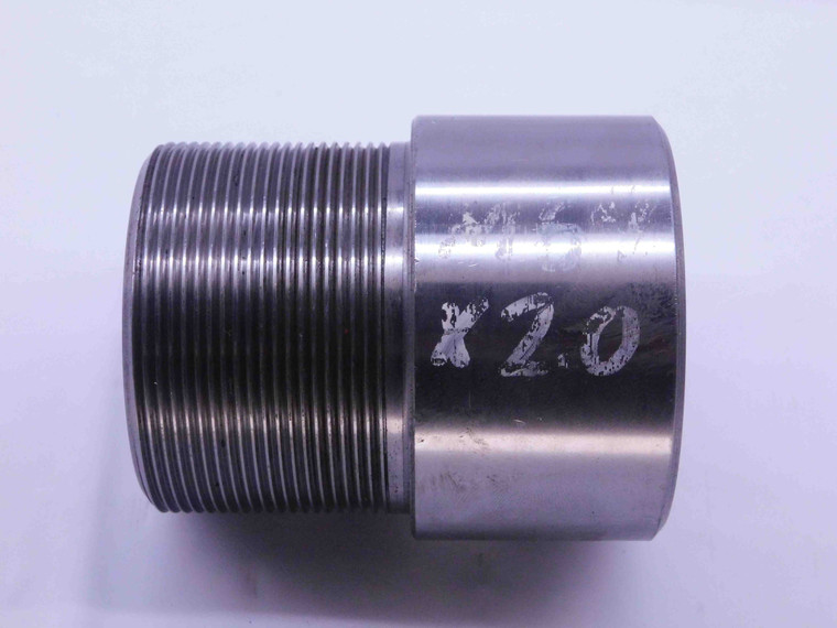 SHOP MADE M64 X 2 THREAD PLUG GAGE 64 2.0 METRIC INSPECTION CHECK - DW41026CH5