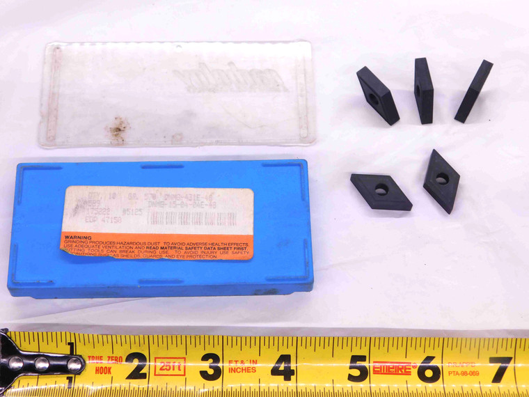 5pcs NEW CARBOLOY DNMG-431E-48 570 CARBIDE TURNING INSERTS DNMG 150404E-48 - JJ1486CH5