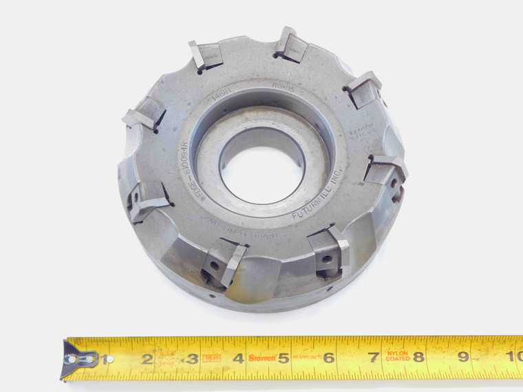 FUTURMILL INC. 6" O.D. FACE MILL ZNP30M-0608-RH 2" PILOT HOLDS 8 INSERTS 6.0 - JG4397CA5