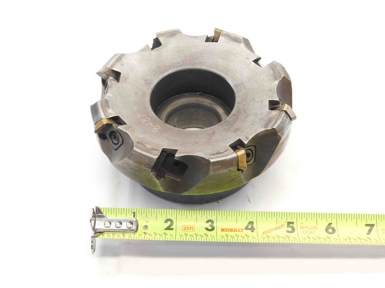 SANDVIK 5" O.D. FACE MILL RA260.22-125-15 1 1/2 PILOT HOLDS 8 INSERTS 5.0 - NS6279CA5