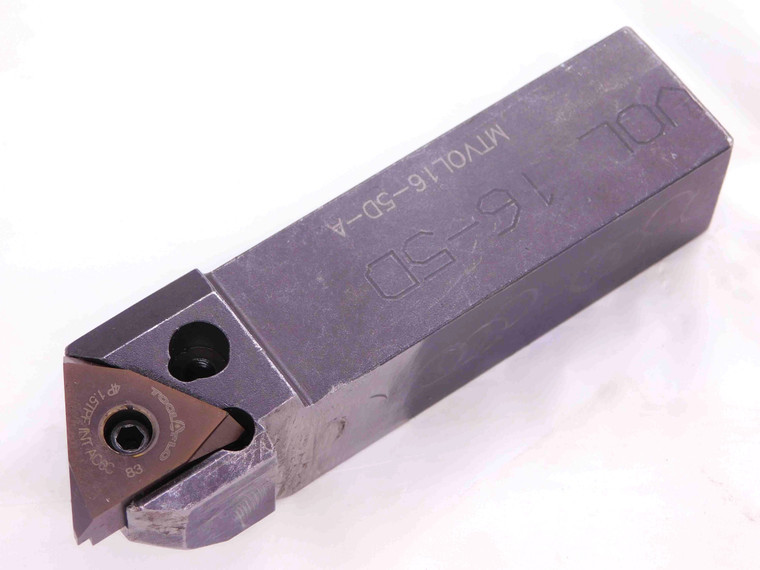 CARBOLOY MTVOL16-5D-A LATHE TURNING TOOL HOLDER 1" SHANK TN-54 INSERTS 4 1/2 OAL - JJ1623BU5