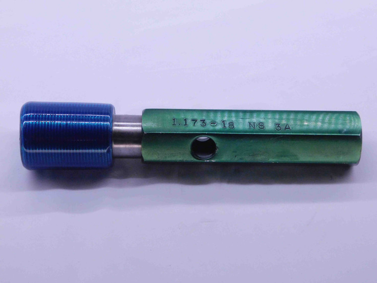 1.173 18 UNS 3A N06 LOCKNUT SET THREAD PLUG GAGE GO ONLY P.D. = 1.1369 N 06 - DW41051LVR