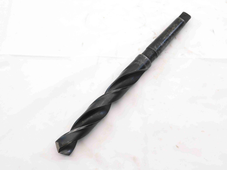 13/16 O.D. HSS TWIST DRILL BIT MORSE TAPER #2 SHANK 5 1/4 LOC .8125 MT2 - NS6297BA6