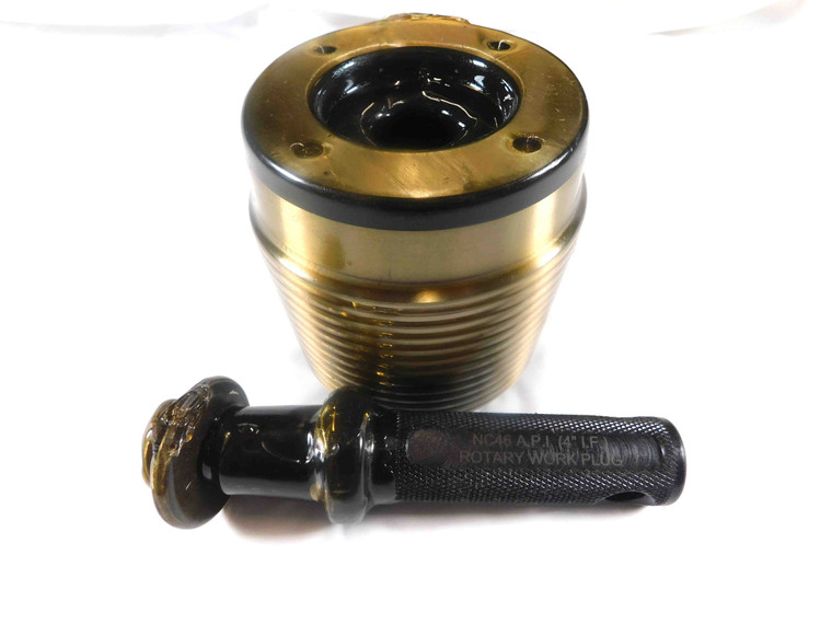 NEW 4" 4 IF NC 46 API 7-2 PIPE THREAD PLUG GAGE 4.0 INTERNAL FLUSH ROTARY NC46 - MS7194PMC