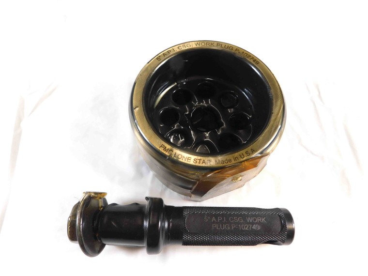 NEW 5" 8 CSG API 5B PIPE THREAD PLUG GAGE 5.0 5.00 ROUND CASING 8RD RD RC SHORT - JF4056PMC