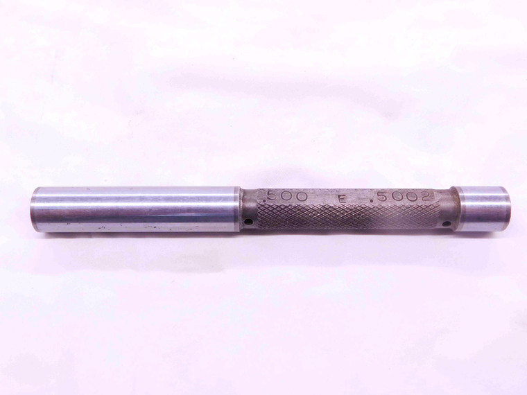 .5000 & .5002 PIN PLUG GAGE GO NO GO ONSIZE 1/2 12.705 mm .500 INSPECTION CHECK - NS6331CH5