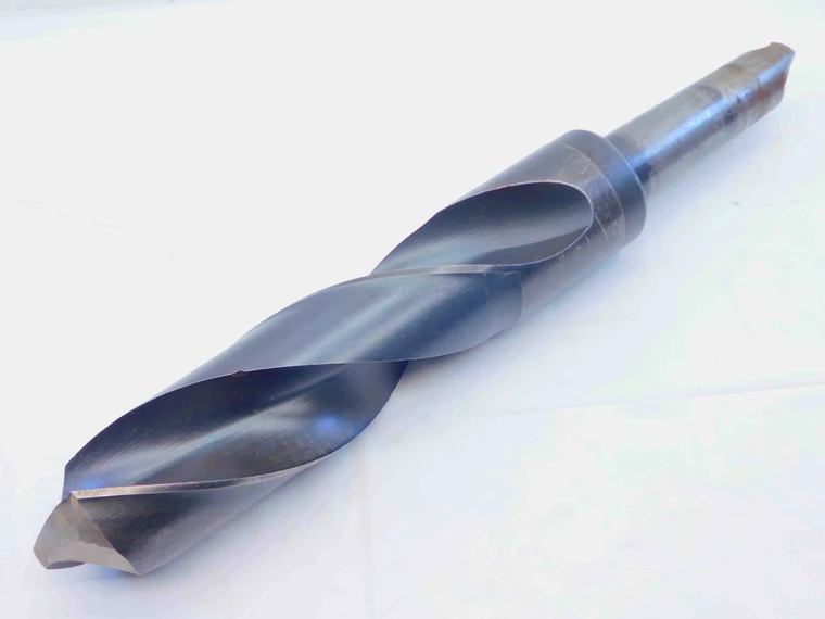 MORSE 2 13/16 O.D. HSS TWIST DRILL BIT MORSE TAPER #5 SHANK 10" LOC 2.8125 MT5