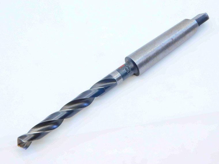 STANDARD 7/16 O.D. HSS TWIST DRILL BIT MORSE TAPER #2 SHANK 3 1/4 LOC .4375 MT2 - JG4490BB6