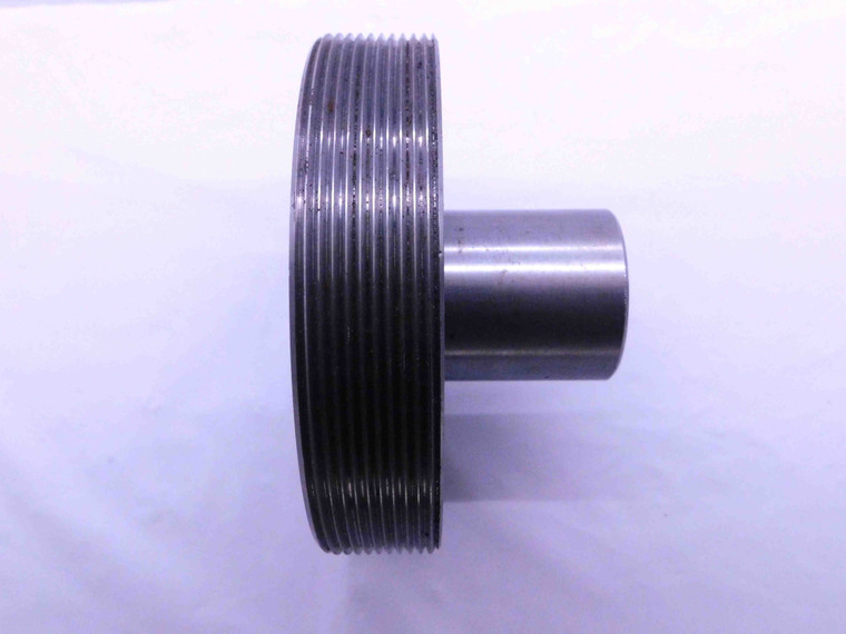 SHOP MADE 4 3/8 12 THREAD PLUG GAGE 4.375 4.3750 GO ONLY P.D. = 4.313 CHECK - DW41215CH5