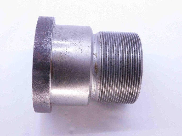 SHOP MADE M50 X 1.5 THREAD PLUG GAGE 50 GO ONLY P.D. = 1.9295 INSPECTION CHECK - DW41233CH5