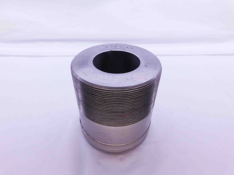 SHOP MADE M72 X 1.5 THREAD PLUG GAGE 72 METRIC INSPECTION CHECK - DW41257CH5