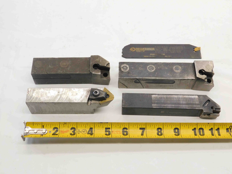 5pcs LOT OF TURNING TOOL HOLDERS & CUTOFF BLADE INDEXABLE LATHE TOOLING CNC - NS6372CE5