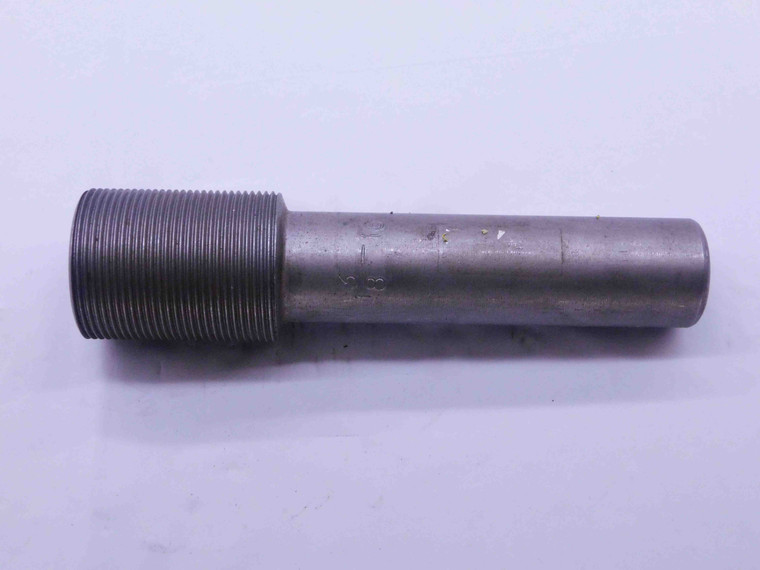 SHOP MADE 1 3/8 16 THREAD PLUG GAGE 1.375 1.3750 1 3/8"-16 INSPECTION CHECK - DW41308CH5