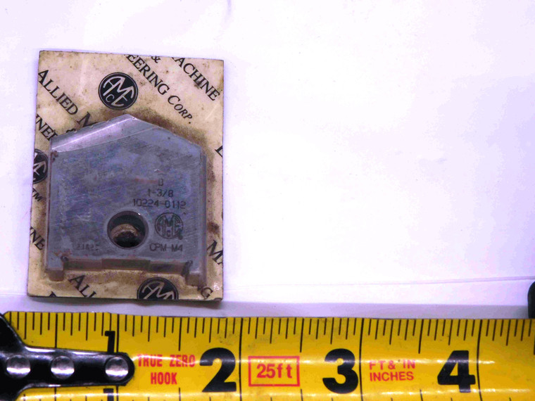 1pc NEW AMEC 1 3/8" O.D. SERIES B HSS SPADE DRILL INSERT 1.375 10224-0112 USA - JJ1807BB6