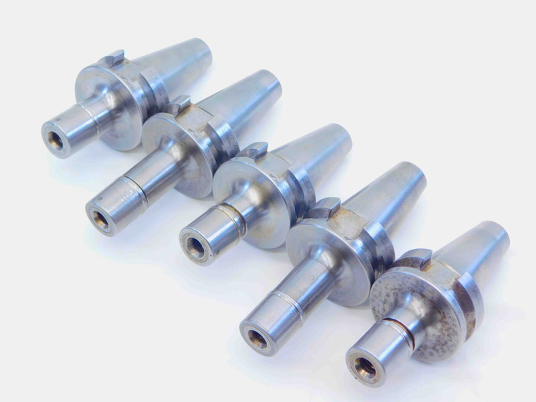 5pc LOT OF BT30 BIG NBC6 COLLET CHUCK TOOL HOLDER STUB BBT30-MEGA6N-75 / 6N-60 - JG4571AT1