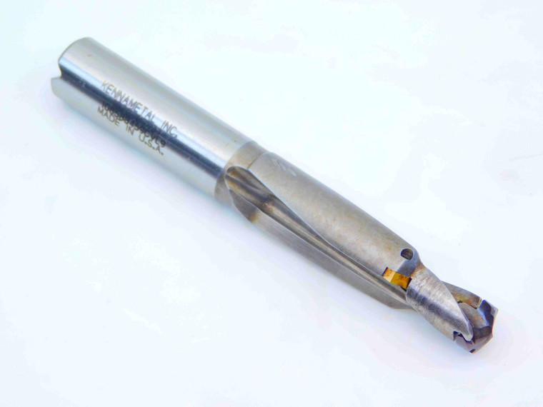 KENNAMETAL 0.457 O.D. INDEXABLE INSERT DRILL 1828269R01 16mm SHANK 2 FL .457 - JG4580CH5