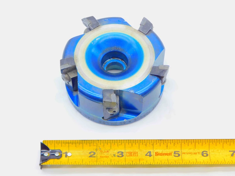 VALENITE 4" O.D. FACE MILL VFA-040-5R-BDY 1 1/4 PILOT HOLDS 5 INSERTS 4.0 - JG4611CH5