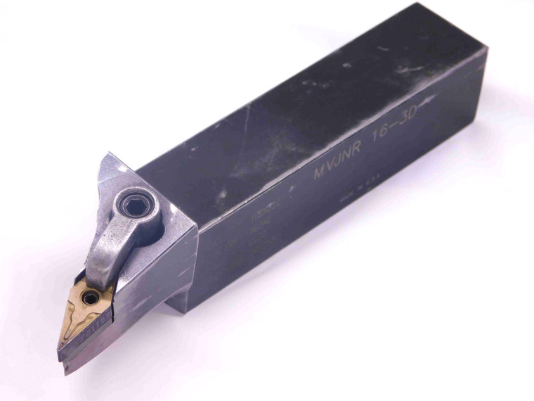 MVJNR 16-3D LATHE TURNING TOOL HOLDER 1" SQUARE SHANK VN-33 INSERTS 6" OAL - JJ1888BB6