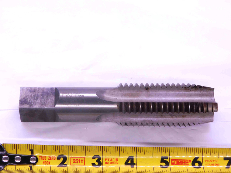 THREADWELL 1 3/8 6 NC GH-4 HSS PLUG TAP 4 STRAIGHT FLUTE 1.375 USA MADE 1-3/8-6 - JJ1900CH5