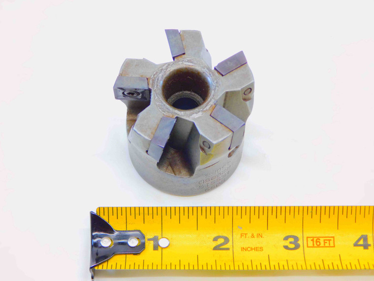 KENNAMETAL 2" O.D. FACE MILL KSSISR2005D430F3 3/4 PILOT 5 POCKETS SDET1204 2.0 - JG4649CH5