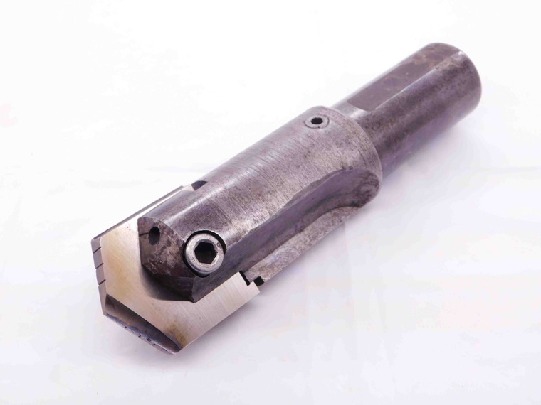 2 1/2 - 3 3/8" O.D. SERIES E COOLANT INDEXABLE INSERT SPADE DRILL 2" SHANK FL - NS6484CT5