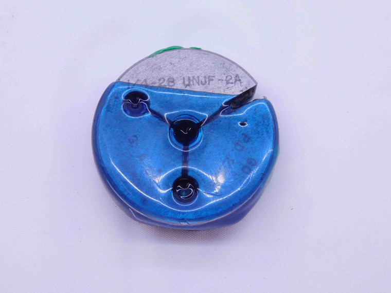 1/4 28 UNJF 2A THREAD RING GAGE .25 .250 .2500 GO ONLY P.D. = .2258 INSPECTION - DW41409LVR