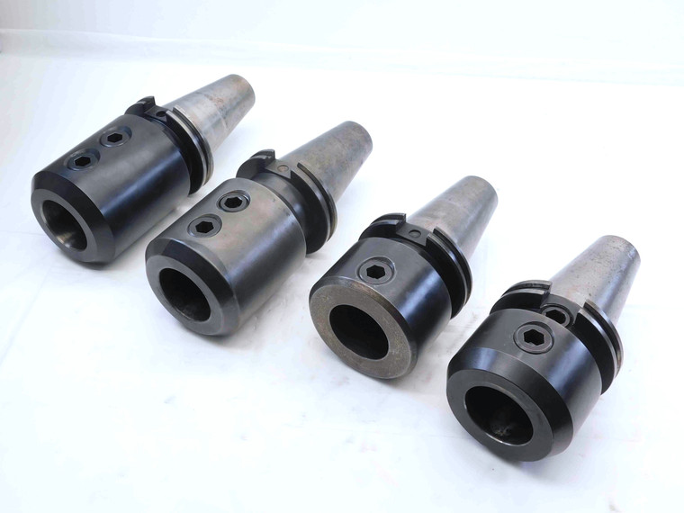 4pcs LOT OF CAT50 2" I.D. SOLID END MILL TOOL HOLDER 2.0 3.75 - 5.75" PROJECTION - JG4670LVR