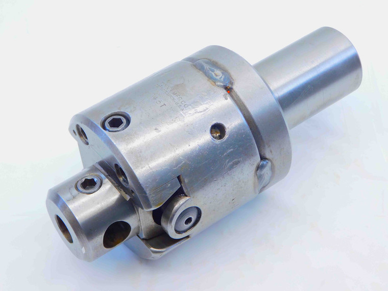 FLYNN MFG. CO 45T OFFSET ADJUSTABLE BORING HEAD 2" SHANK HOLDS 3/4 BAR USA MADE - JG4689CH5