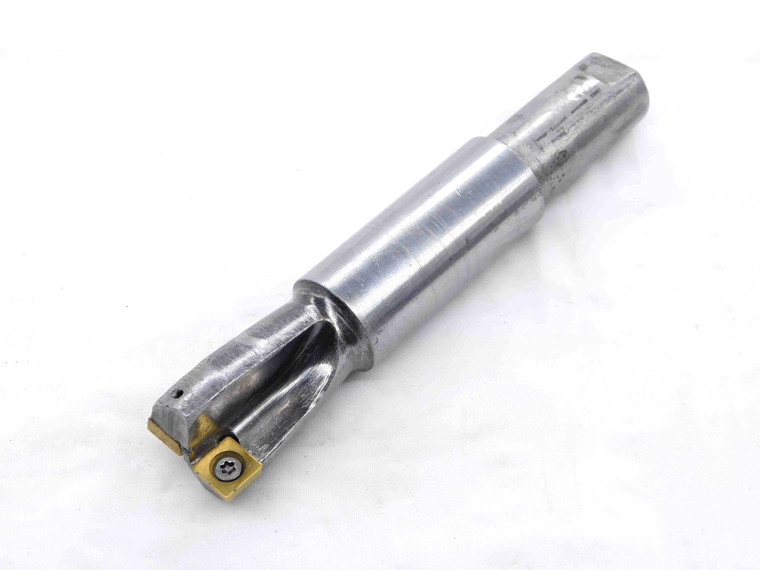 VALENITE ? 1" DIA. 5 1/4 OAL INDEXABLE END MILL 3/4 SHANK 2 FLUTE CENTER CUT 1.0 - NS6518CH5