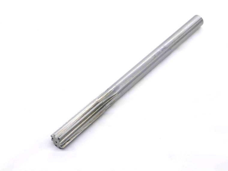 L & I 0.6265 OD HSS CHUCKING REAMER 8 FL .6265 5/8 .6250 +.0015 OVERSIZE 16 mm - NS6541BA6