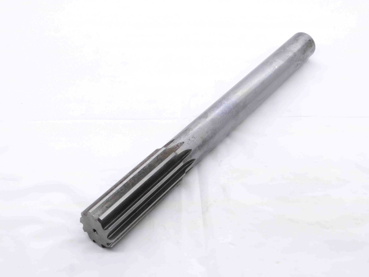 1.1258 O.D. HSS CHUCKING REAMER 10 FLUTE 1.1258 1 1/8 1.1250 +.0008 OVERSIZE - NS6573CG5