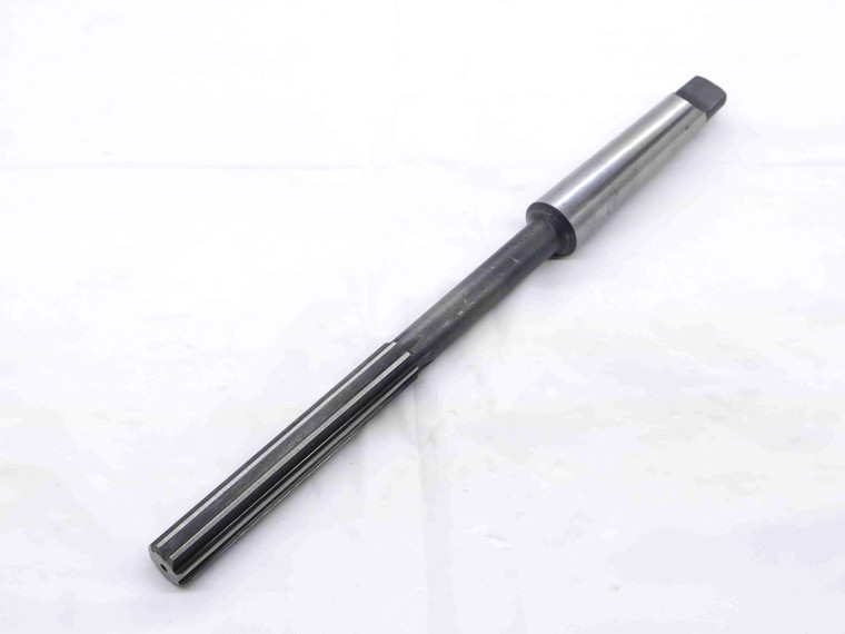 0.4939 OD HSS REAMER MT2 SHANK 8 FLUTE .4939 1/2 .5000 -.0061 UNDERSIZE - NS6575CG5
