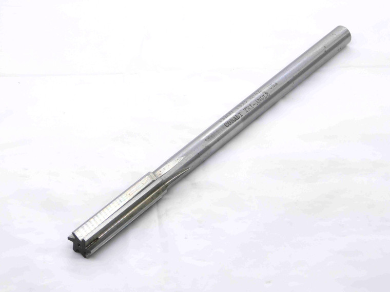 TRI-ANGLE 0.528 OD M42 COBALT REAMER 6 FL .528 .5280 .5313 -.0033 UNDERSIZE - NS6594BA6