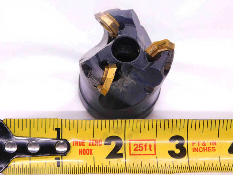 CARBOLOY 1 1/2 O.D. FACE MILL R220.43-01.25-05 1/2 PILOT 1/4 KEY HOLDS 3 INSERTS - JJ2014BB6