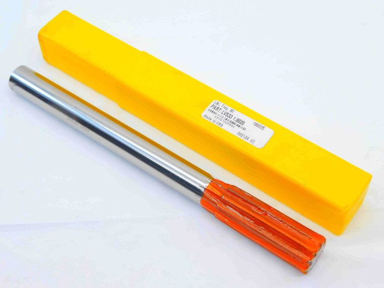 NEW L & I 1.002 OD HSS CHUCKING REAMER 10 FL 1.0020 1.0 1.0000 +.0020 OVERSIZE - JG4764LAI