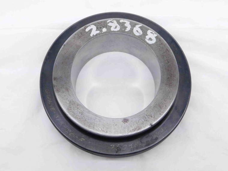 2.8368 CLASS X MASTER PLAIN BORE RING GAGE 2.8438 -.0070 UNDERSIZE 2 27/32 72 mm - NS6667BA6