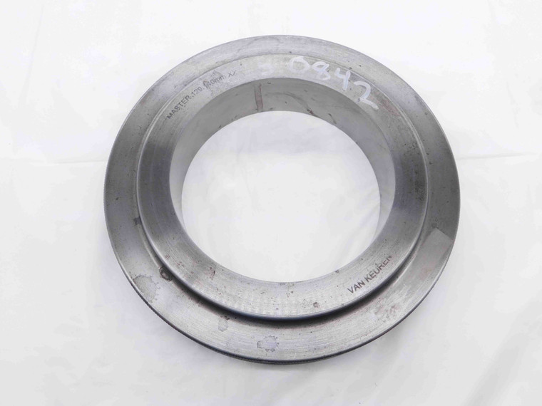 5.0842 CL XX MASTER PLAIN BORE RING GAGE 5.0938 -.0096 UNDERSIZE 5 3/32 129 mm - NS6670BA6