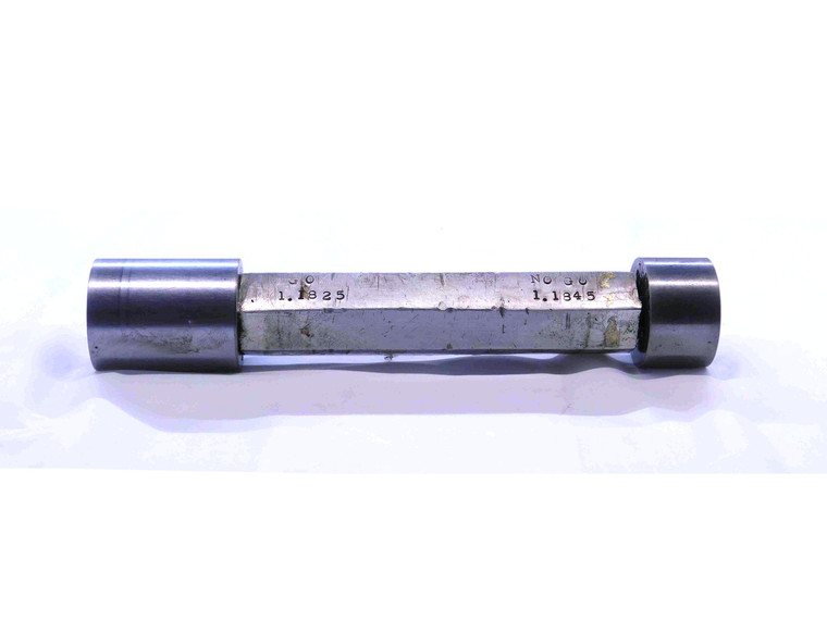 1.1825 & 1.1845 CL Y PIN PLUG GAGE GO NO GO 1.1875 -.0030 1 3/16 30 mm CHECK - TC0023CA5