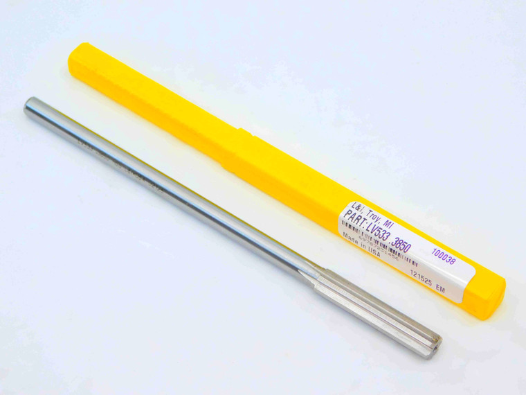 NEW L & I 0.385 OD HSS REAMER 6 FL .385 .3850 3/8 .3750 +.0100 OVERSIZE USA - JG4804LAI